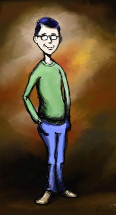 Ric Peltier self portrait